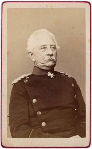Cdv prussian general von - cdv,