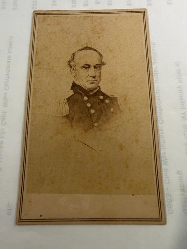 Civil war cdv general henry - cdv,