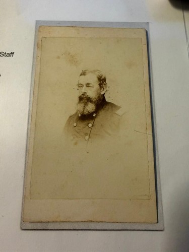 Civil war cdv colonel - thomas, c